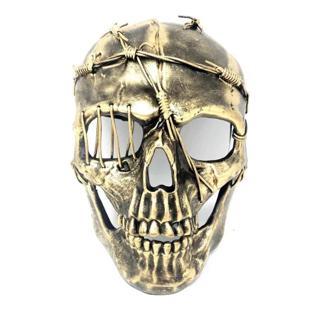 Steampunk Style Halloween Costume Skull Mask Masquerade Party Ball Masks